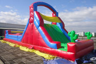 Custom Mini Inflatable Obstacle Course / Giant Inflatable Water Slide For Kids
