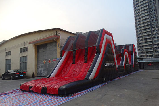 Custom Outdoor Inflatable 5K Obstacle Course Games For Adults