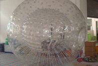 3m diameter Custom inflatable transparent PVC Zorb Ball for outdoor sports