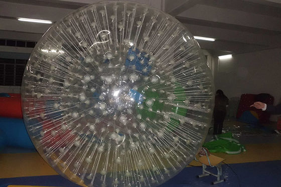 3m diameter Custom inflatable transparent PVC Zorb Ball for outdoor sports