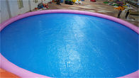 16mD Large Round 0.9mm PVC Tarpaulin Inflatable Swimming Pool For Outdoor Or Indoor Kid's Playing