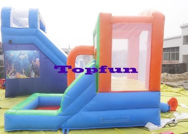 Custom Commercial Bouncy Houses With Pool For Children Entertainment Center