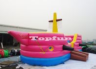 Boat Shape Inflatable Jumping Castle / Corsair Bounce Around For Kids