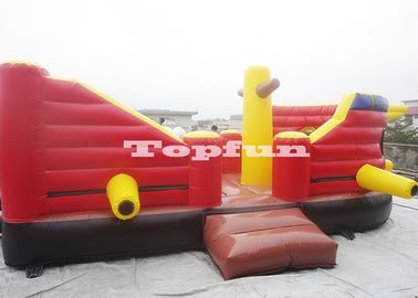 Corsair Design Inflatable Jumping Castle With Canon For Kids Playground