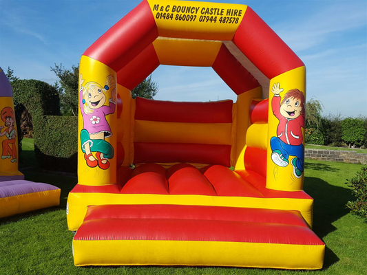 10ft x 12ft Inflatable Bouncer Castle Red Party Jumping House