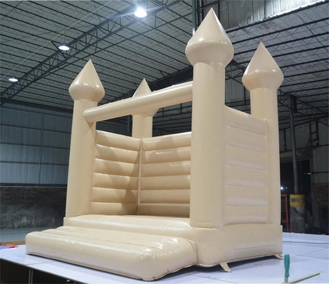 Romantic Color Wedding Bounce House PVC Coated 210D Nylon Fabric