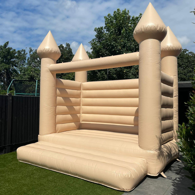 Romantic Color Wedding Bounce House PVC Coated 210D Nylon Fabric