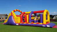 Terminator Torment Inflatable Obstacle Course 46ft x 12ft x 13ft