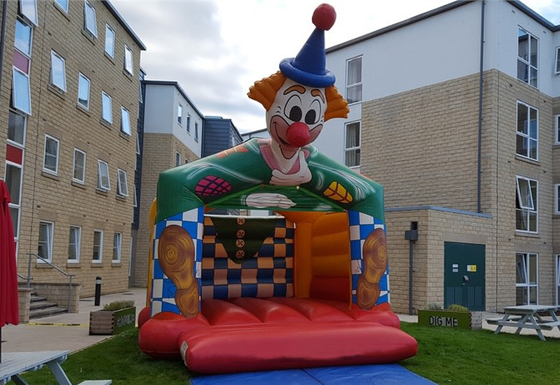 Cartoon Clown Themed Inflatable Bouncer Castle For Adults