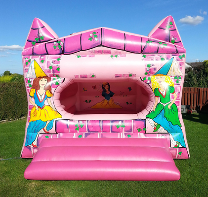 EN71 Inflatable Princess Bouncy Castle Jumping House For Children