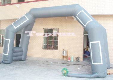 Inflatable Arch With Logo Printing / Air Continuous Inflatable Archway