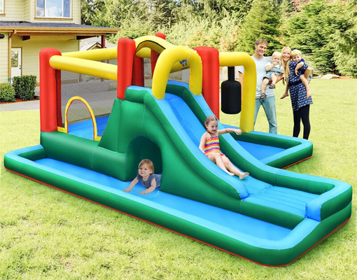 Customized Inflatable Jumping House With Water Slide