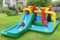 Customized Inflatable Jumping House With Water Slide