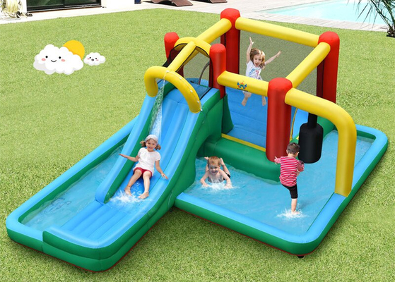 Customized Inflatable Jumping House With Water Slide