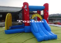 4m Bubble Inflatable Commercial Bounce Houses With Safety Net And Pool