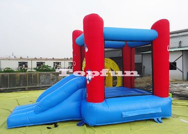 4m Bubble Inflatable Commercial Bounce Houses With Safety Net And Pool