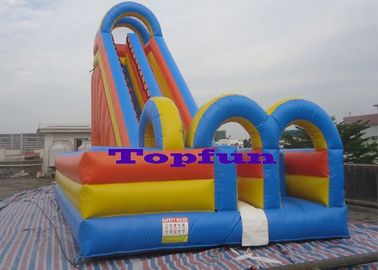 Huge Inflatable Water Slide Outdoor Beach Wet And Dry Sliding Amusement