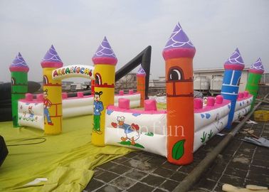 Inflatable fun land , inflatable amusement park castles for kids / commercial