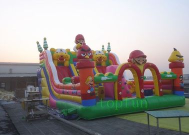 Inflatable fun land , inflatable amusement park castles for kids / commercial