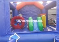 Halloween Inflatable Jumping Castle / Bounce And Slide In Monsters House