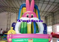 Big White Rabbit Inflatable Water Slide