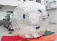 Soccer Inflatable Zorb Ball Manufacturing In 1.0 PVC / Body Zorbing Ball