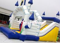 Mega Bounce N Slide Out , Inflatable Jumping Castle with Slide And Obstacles