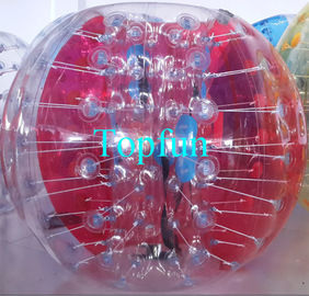 Colour Inflatable Bumper Ball Human Bubble Soccer Ball Roll In Garden Yard