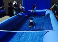 Outdoor Inflatable Water PVC Pools Family / Commercial For Water Park