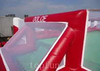 PVC High Net Walled Inflatable Sports Games Unti-Riptured For Activity