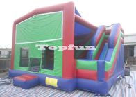 Customize Artworks 20ft DIY Inflatable Jumping Castle With Roof N Slide For Kids