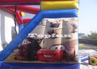 Custom Bouncy Car House Commercial Jumping Castle Inflatable With Digital Print