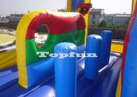 Custom Bouncy Car House Commercial Jumping Castle Inflatable With Digital Print