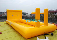Basketball Frame Inflatable Swimming Pools 10 x 4m Dimensions For Handle Boat