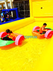 Basketball Frame Inflatable Swimming Pools 10 x 4m Dimensions For Handle Boat