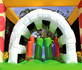 3 In 1 Kids Inflatable Water Slide Combo Bounce House For Resorts