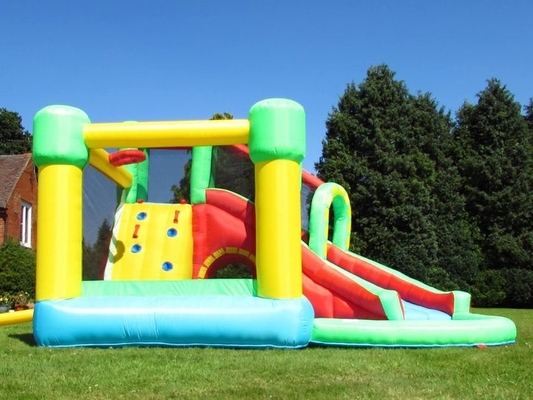 Toddler Inflatable Combo Water Slide Jumping House With Ball Pit