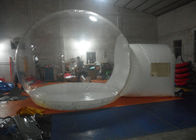 4M Diameter Inflatable Clear Bubble Tent , Inflatable Transparent PVC Dome Tent