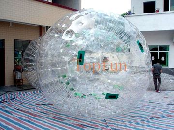 Transparent Inflatable Toy-Big Soccer Ball With Durable Plato PVC / TPU