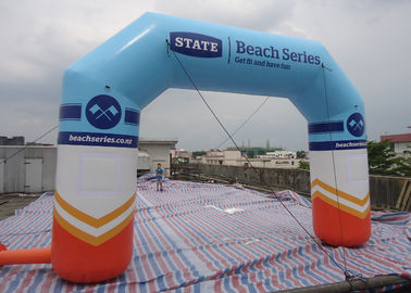 Customize Inflatable Arches 0.55mm PVC Tarpaulin With One Free Blower