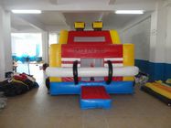 Family Inflatable Jumping Castle 3 x 1.5m Off-road Vehicle Yellow / Red Bouncer