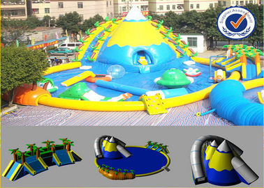 customize 30m diameter waterproof inflatable water park theme parks