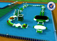 2000M2 Water Area Inflatable Water Parks , Amusement Sea Water Sport Games
