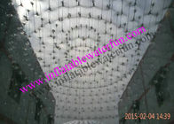 Two 8m Combined Inflatable Bubble Tent , Event Clear Gray PVC Dome Tent