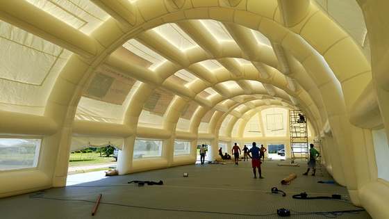 Commercial White Inflatable Event Tent PVC Outdoor Party Tent