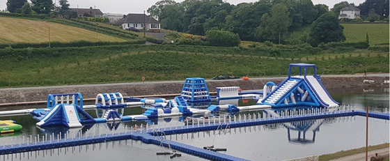 Customized Obstacle Course Water Park Inflatable Water Sport Games