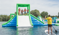 EN71 0.9mm PVC Inflatable Water Park Obstacle Course