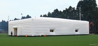 Arch Shaped Inflatable Event Marquee Tent With Window Tunnel Entrance