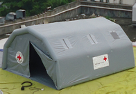 Grey PVC Inflatable Emergency Tent Medical Outdoor Temporary Shelter