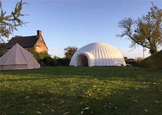 White PVC Blow Up Bubble Dome Event Tent Water Proof